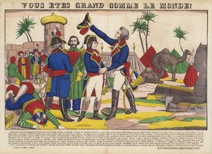 Vous êtes grand comme le monde!